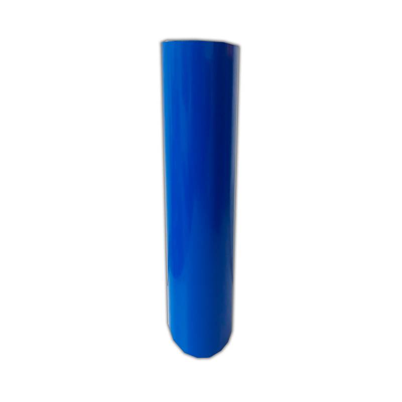 Vinilo Decorativo Autoadhesivo Brillante Rollo de 122 cm de ancho por metro lineal - Color: Azul Medio