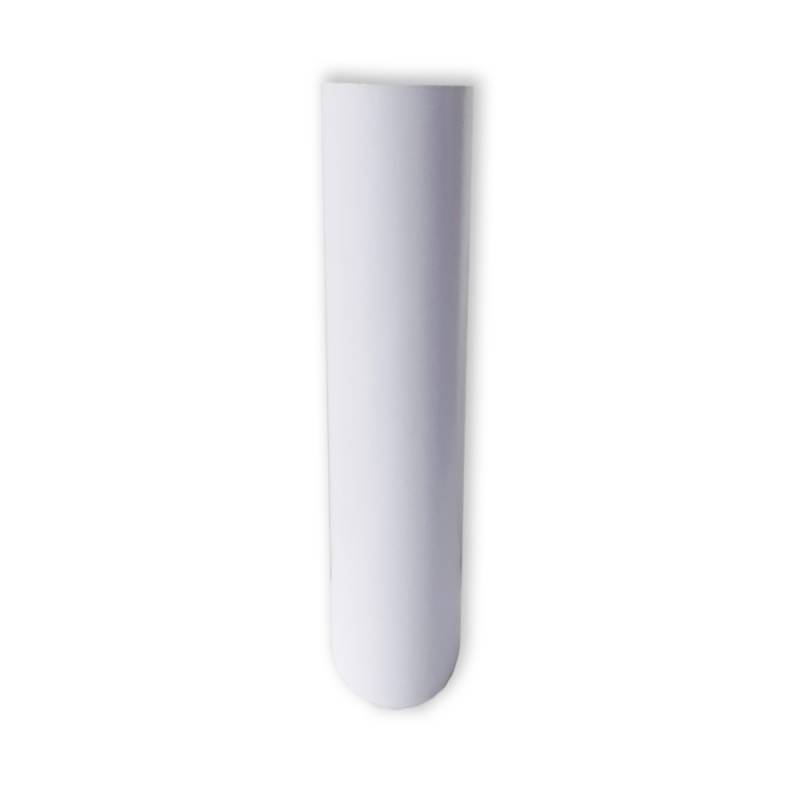 Vinilo Decorativo Autoadhesivo Brillante Rollo de 61cm de ancho por metro lineal - Color: Blanco