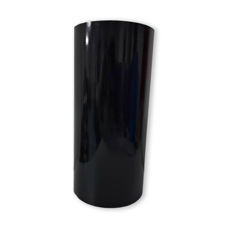 Vinilo Decorativo Autoadhesivo Brillante Rollo de 30cm de ancho por metro lineal - Color: Negro Brillante