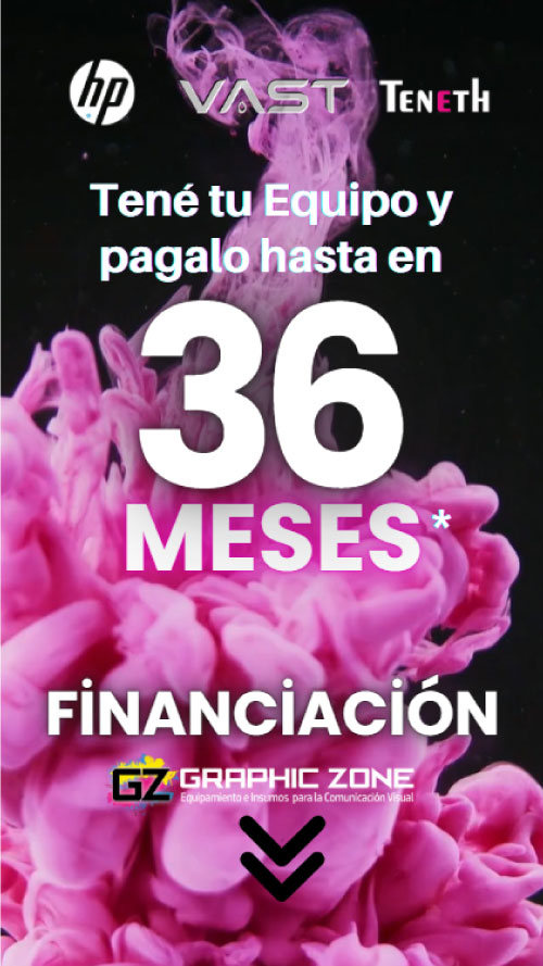36 cuotas equipos de impresion y corte