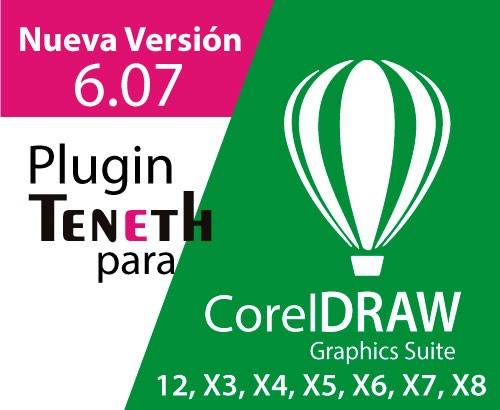 Plugin Teneth Version 6.07 para CorelDraw