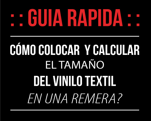 GUIA RAPIDA DE COLOCACION VINILO TEXTIL