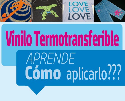APRENDE A APLICAR EL VINILO TERMOTRANFERIBLE