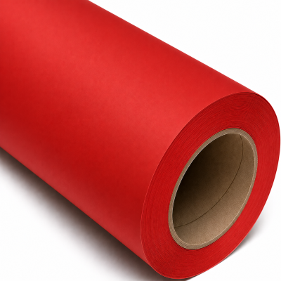 Rollo Vinilo de Corte Mate 61 cm x 50 mts ROJO