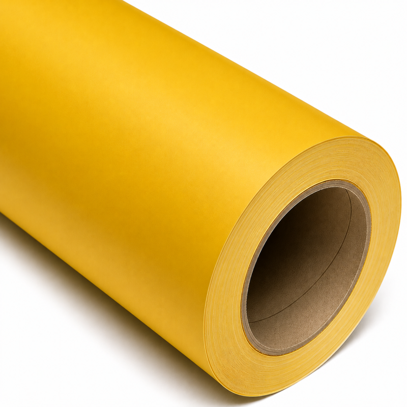 Vinilo de Corte 3y Mate 61 cm x 50 mts AMARILLO