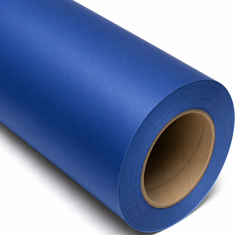 Rollo Vinilo de Corte Mate 61 cm x 50 mts AZUL