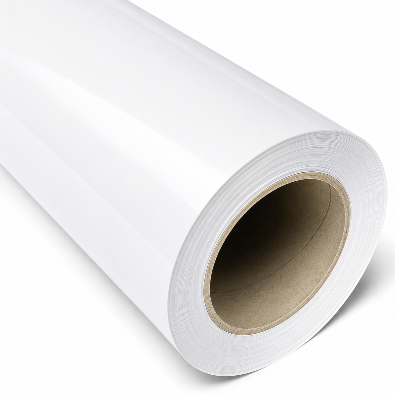 Vinilo de Corte 3y Brillante 122cm x 50 mts BLANCO