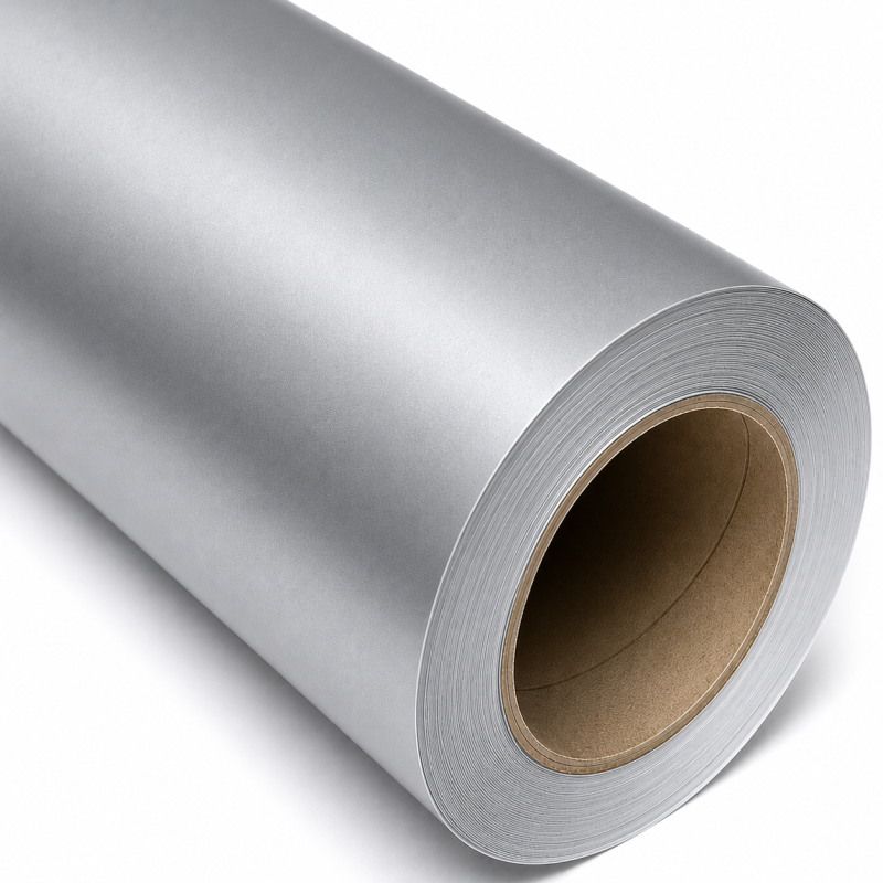 Vinilo de Corte 3y Mate 61 cm x 50 mts PLATEADO