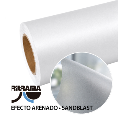 Rollo Vinilo Esmerilado RITRAMA 152cms de ancho Rollo 50mts