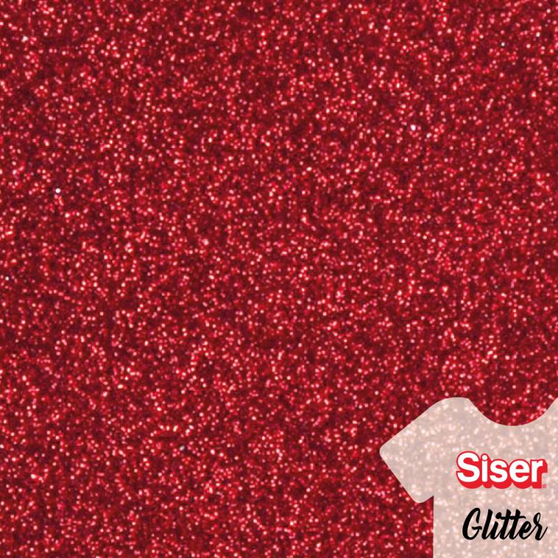 Siser Glitter Rojo 50cm x ml