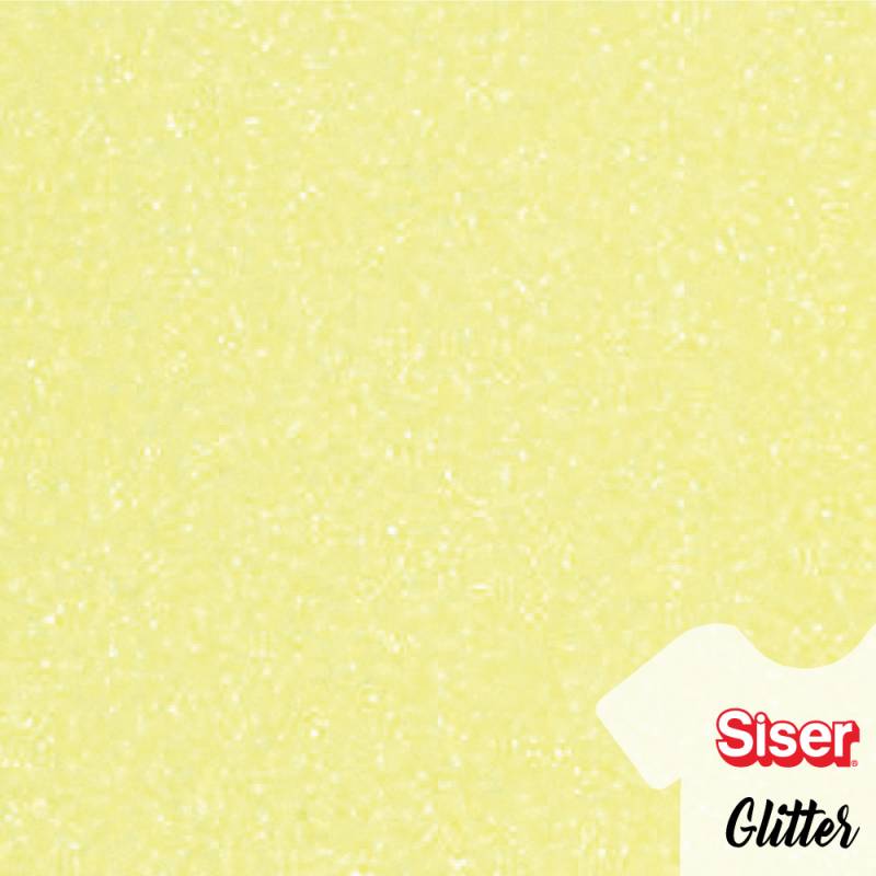 Siser Glitter Amarillo Neon 50cm x ml