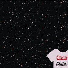 Siser Glitter Negro Galaxia 50cm x ml