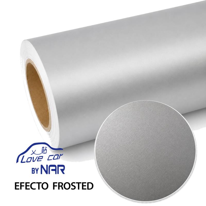 Vinilo LOVECAR Esmerilado Frosted 80mic 120gr Liner, 1.52mts