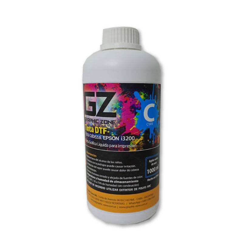 GZ DTF Textil 1Lt Cyan