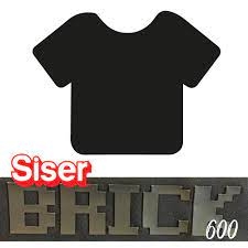 Siser Brick 600 Negro 50cm x ml