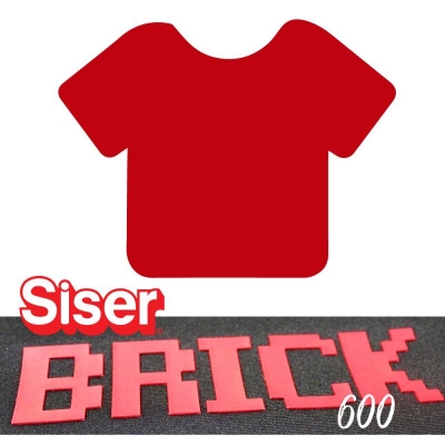Siser Brick 600 Rojo 50cm x ml