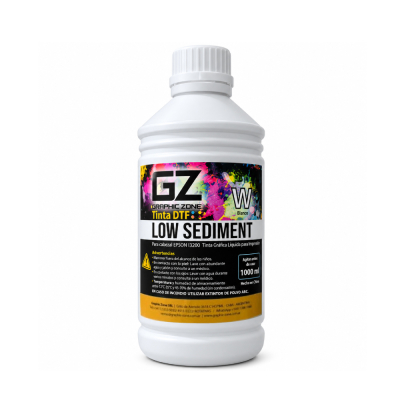 GZ DTF Textil 1Lt Blanco Low Sediment