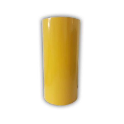 Vinilo Decorativo Autoadhesivo Brillante Rollo de 30cm de ancho por metro lineal - Color: Amarillo Medio