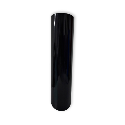 Vinilo Decorativo Autoadhesivo Brillante Rollo de 122 cm de ancho por metro lineal - Color: Negro Brillante