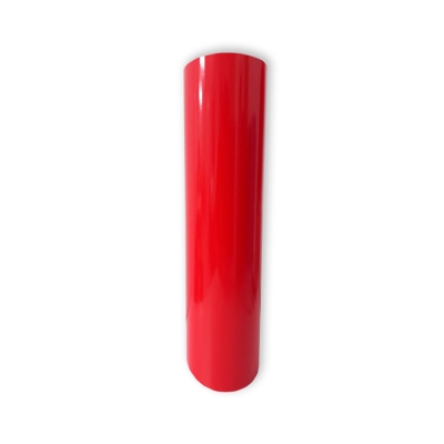 Vinilo Decorativo Autoadhesivo Brillante Rollo de 122 cm de ancho por metro lineal - Color: Rojo Tomate