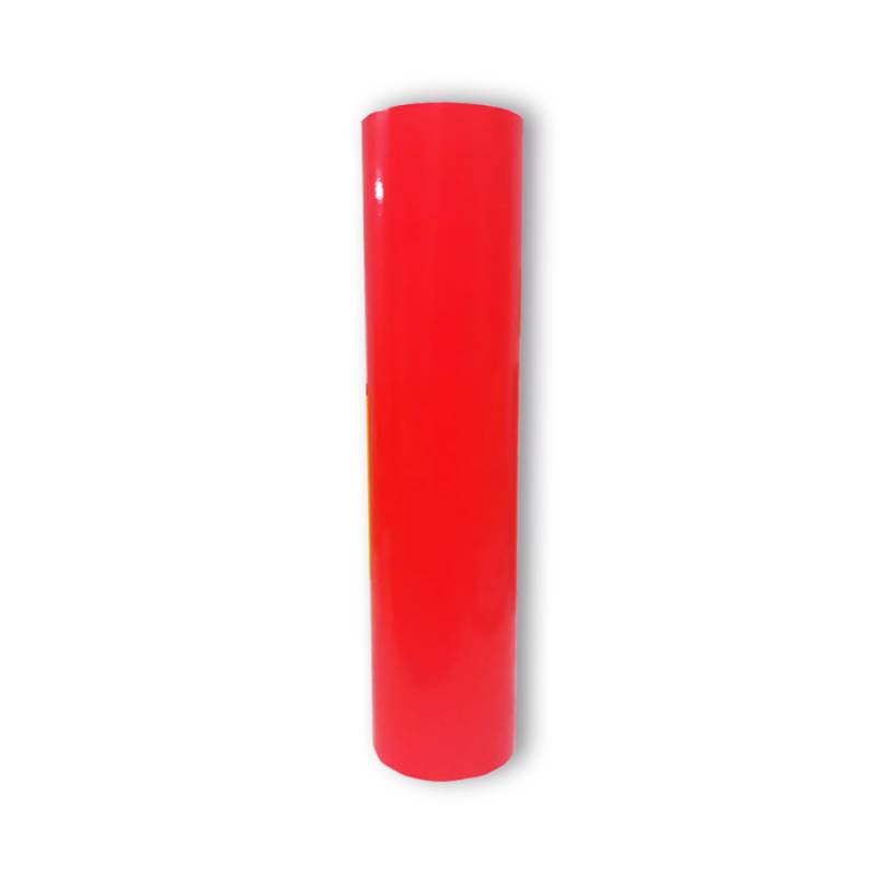 Vinilo Decorativo Autoadhesivo Brillante Rollo de 61cm de ancho por metro lineal - Color: Naranja Fluo