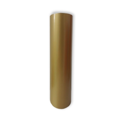 Vinilo Decorativo Autoadhesivo Brillante Rollo de 122 cm de ancho por metro lineal - Color: Dorado