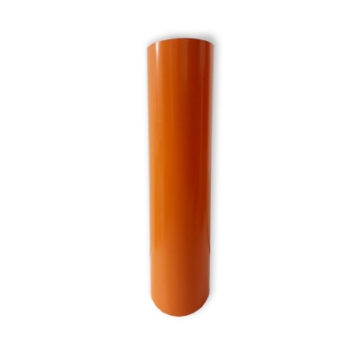 Vinilo Decorativo Autoadhesivo Brillante Rollo de 61cm de ancho por metro lineal - Color: Naranja Claro