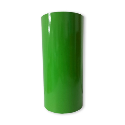 Vinilo Decorativo Autoadhesivo Brillante Rollo de 30cm de ancho por metro lineal - Color: Verde Manzana